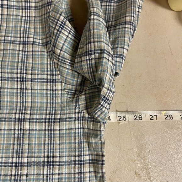 Vintage 90’s  Hooded Striped Partial Zip Pullover Jacket NWT M - Picture 10 of 11